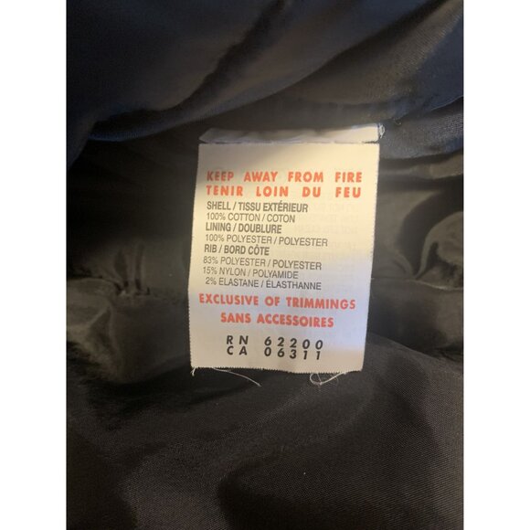 Puma XL Sport Lifestyle Houndstooth Hooded Winter Jacket Cotton - Picture 9 of 9